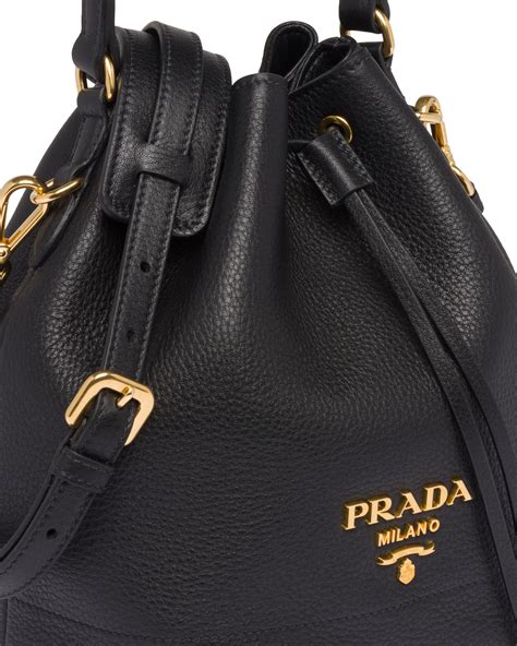 prada leather bucket bag saks 5 off|Prada Women's Bucket Bags .